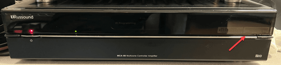 Recalled Russound MCA-88 Multizone Controller Amplifiers (image 2 of 3)