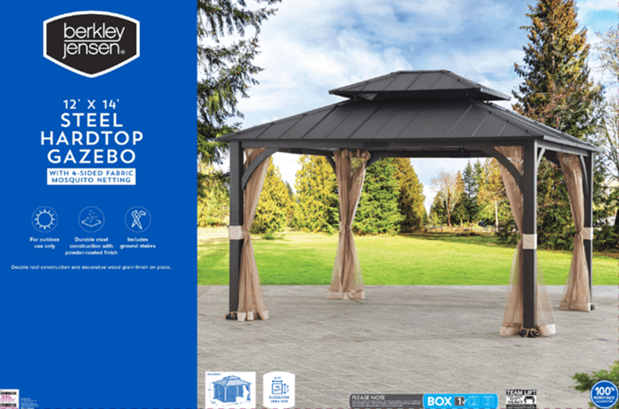 Recalled Berkley Jensen Gazebos (image 4 of 4)