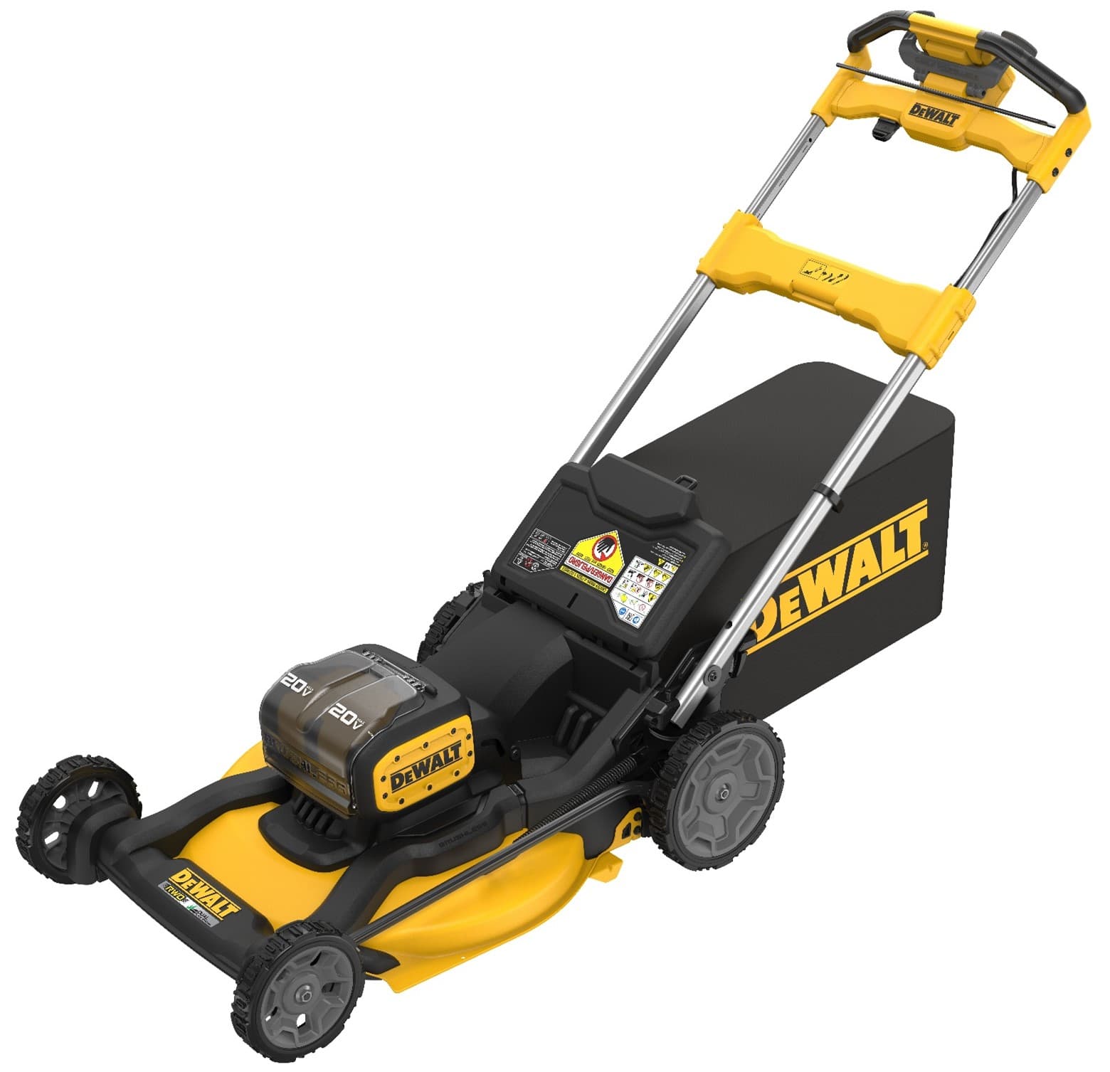 Recalled DeWALT Battery Push walk-behind mowers and DeWALT Battery Self-Propelled walk-be (image 3 of 6)