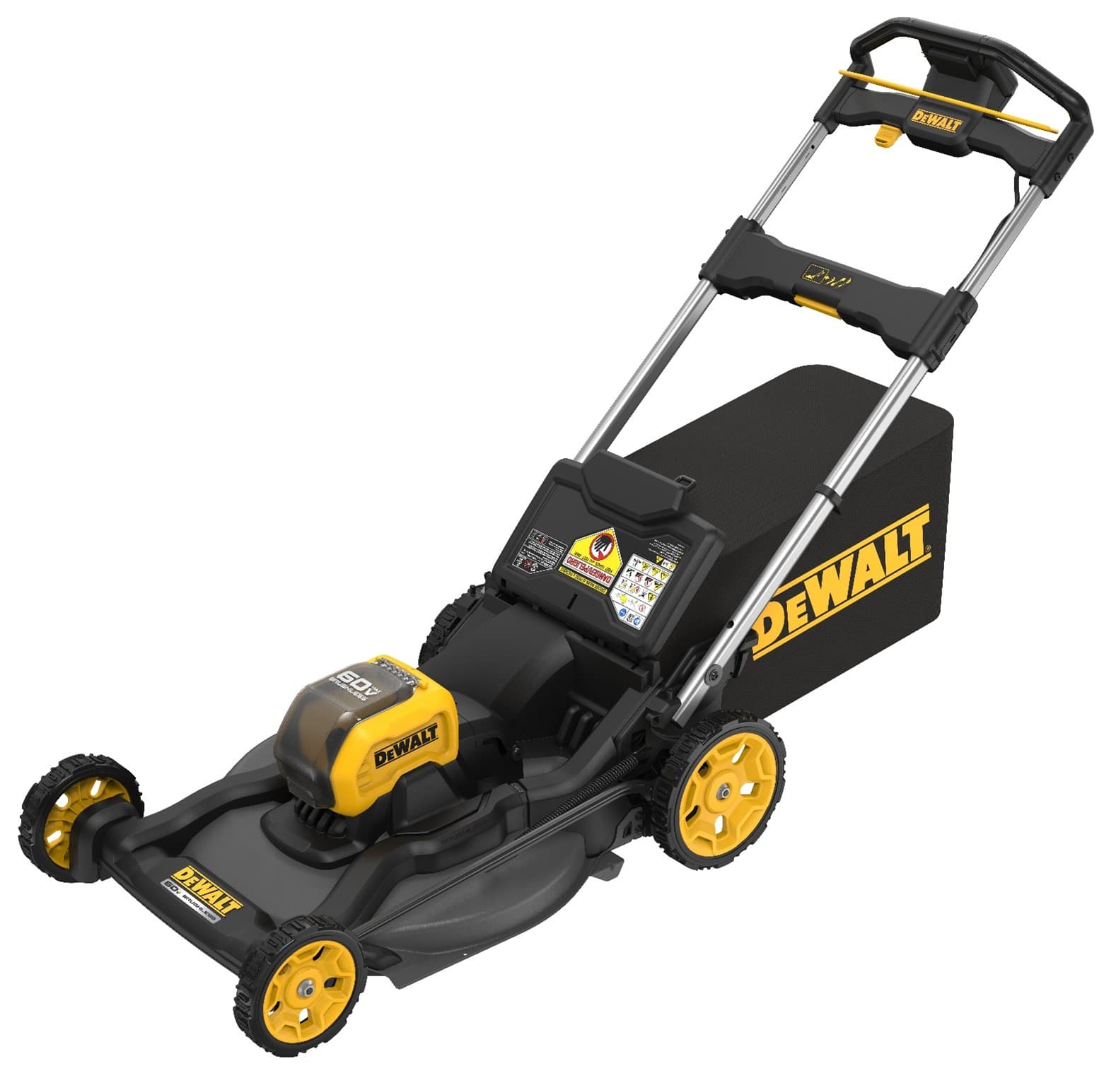 Recalled DeWALT Battery Push walk-behind mowers and DeWALT Battery Self-Propelled walk-be (image 2 of 6)