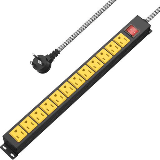 Recalled ANNQUAN Power Strips, Models EX-D112-05 and EX-D106-25