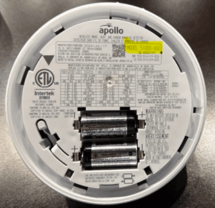 Recalled Apollo America 51000-600 Combination Smoke and Carbon Monoxide Detectors (image 2 of 3)