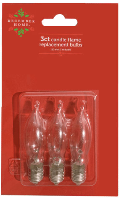 Recalled DECEMBER HOME® Replacement Light Bulbs (image 4 of 4)