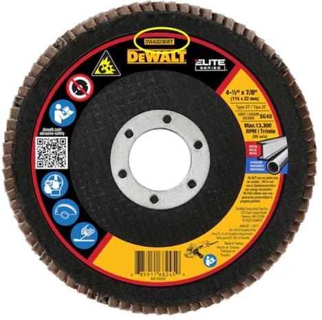 Recalled DEWALT® Grinder Flap Discs (image 2 of 4)