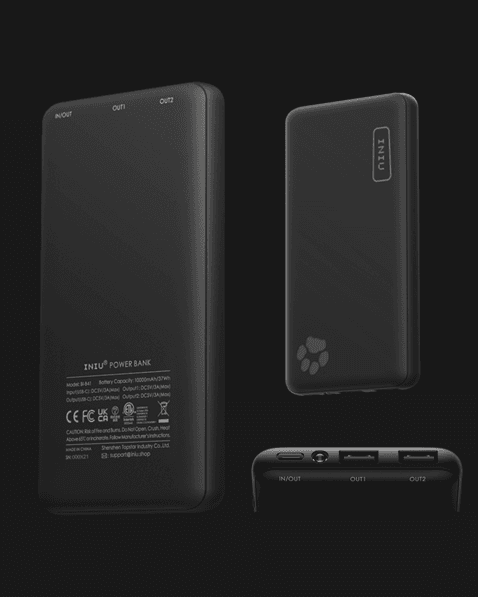 Recalled INIU BI-B41 Power Banks