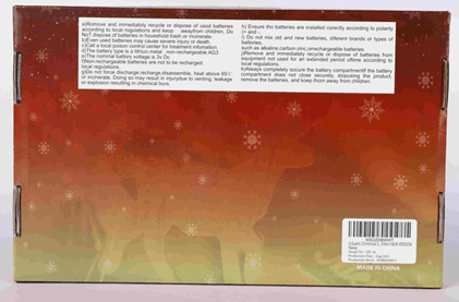 Recalled Coluans Christmas Light-Up Rings Party Favors (image 4 of 4)