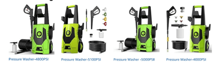 Recalled Agiiman Electric Pressure Washers