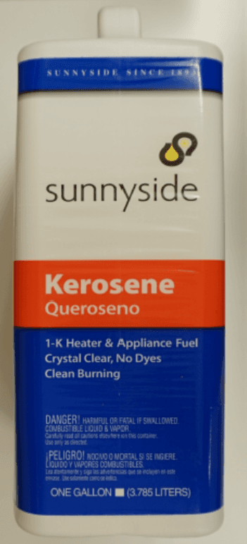 Recalled Sunnyside 1-K Kerosene Heater Fluid Portable Fuel Container (Side)