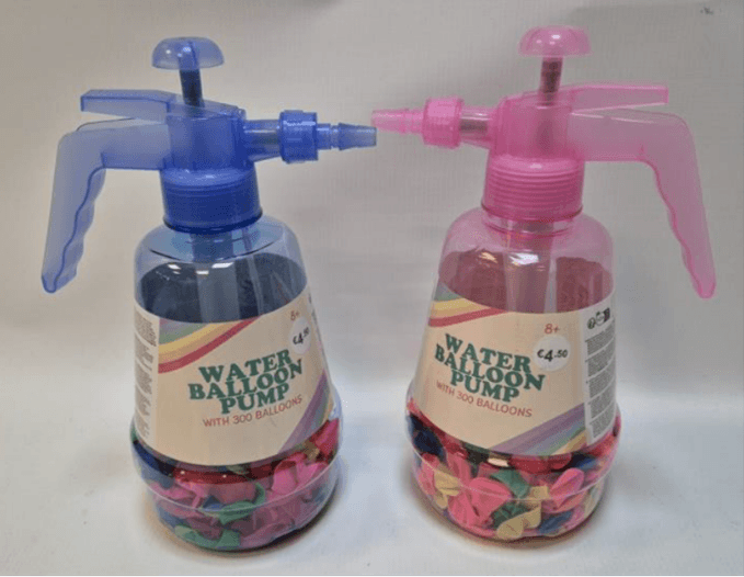 Recalled Primark Water Balloon Pump