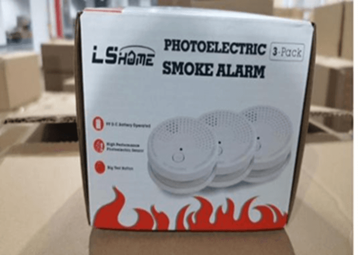 Recalled 3-Pack Smoke Detector Fire Alarms