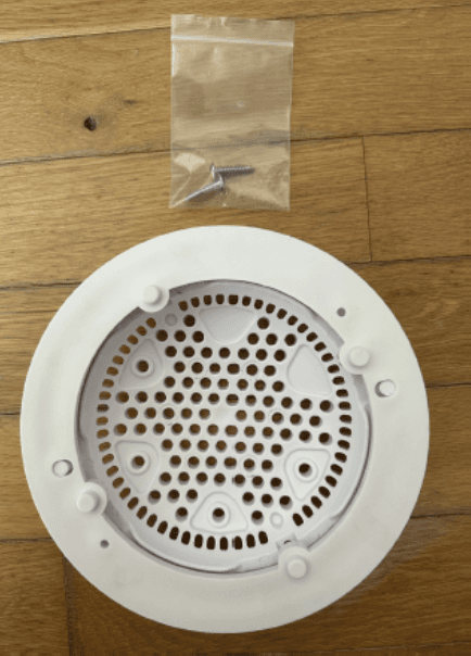 Recalled OeyUoc Pool Drain Rear Cover with Screws