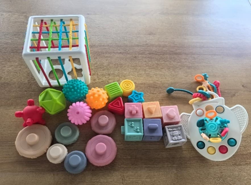 Recalled SpringFlower 5-in-1 Montessori Toy Set