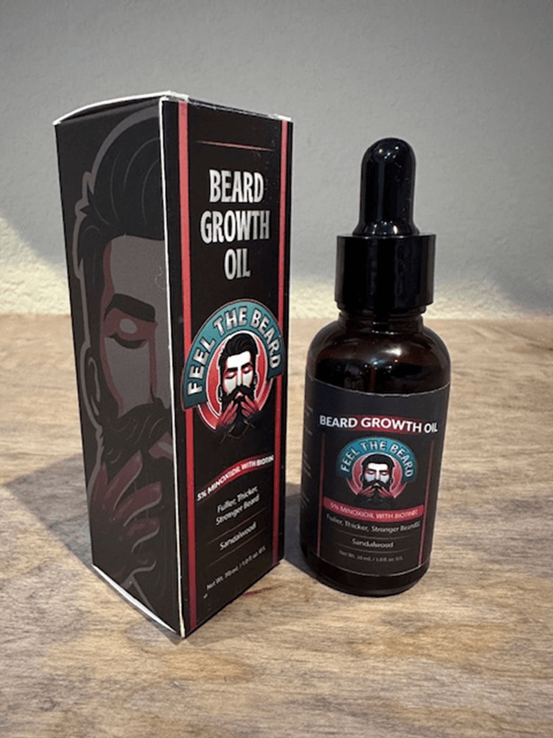 Recalled Feel The Beard Minoxidil Beard Growth Oil for Men (image 2 of 2)