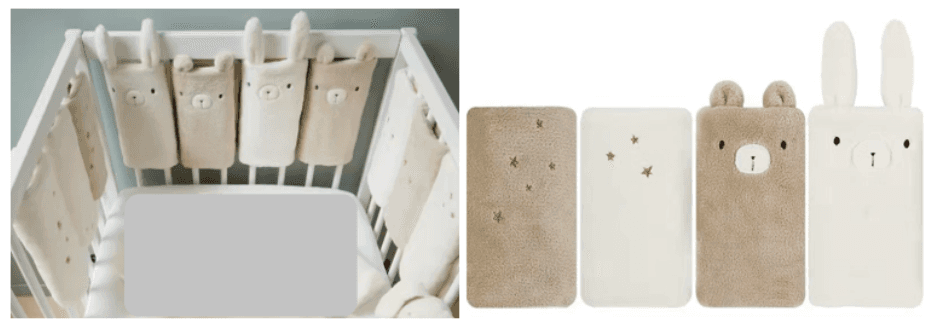 Recalled Little Pea Shop Crib Bumpers (image 3 of 3)