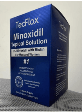 Recalled TecFlox Hair and Beard Growth Serum Bottles (image 3 of 3)