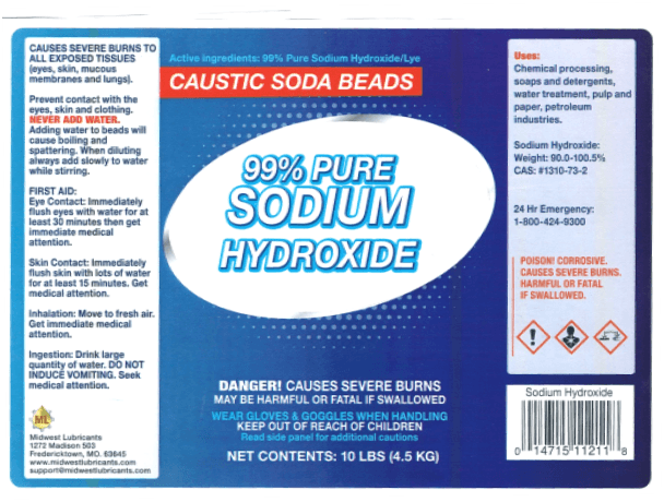 Recalled Midwest Lubricants Sodium Hydroxide (image 2 of 2)