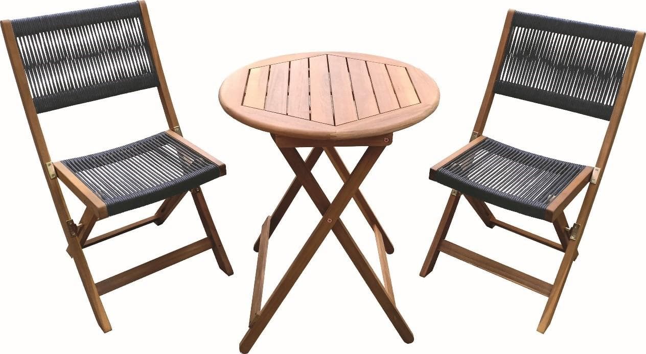 Recalled Foldable wood and rope bistro set chairs (image 3 of 4)