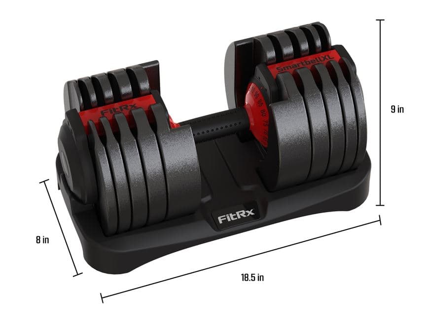 Recalled FitRx SmartBell XL Quick-Select 10-90 lbs. Adjustable Dumbbe