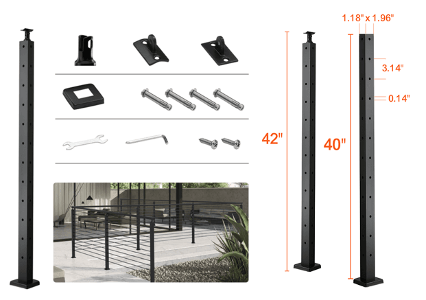 Recalled Stainless steel cable railing kits (image 2 of 6)
