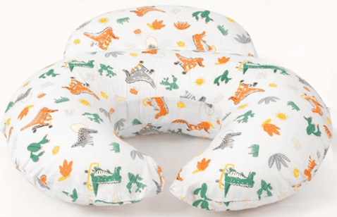 Recalled AMASKY Nursing Pillow – in white with crocodile pattern