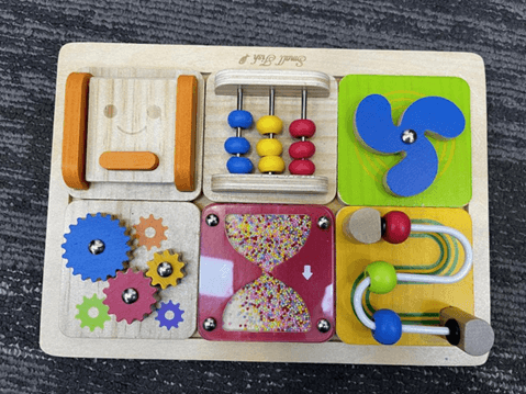 Recalled Montessori Busy Board Toy
