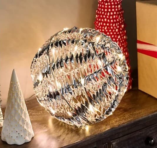Recalled Bethlehem Lights 10-inch Illuminated Ribbon Spheres