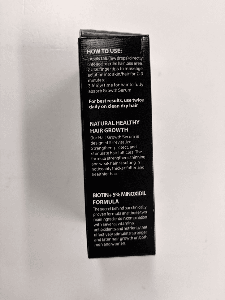 Recalled Sefudun Hair Growth Serum Kits (image 2 of 4)