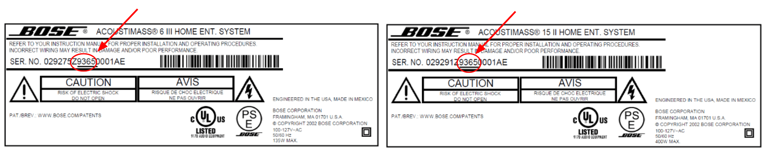 Recalled Bose Acoustimass (image 4 of 4)