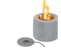 Recalled Brookstone-branded Tabletop Fire Pit model number BSFIREPIT03