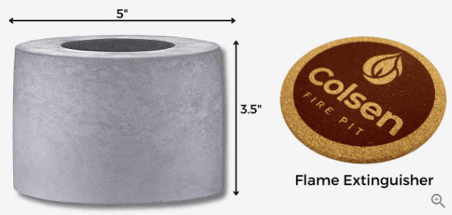 Recalled Colsen-branded fire pits (image 2 of 10)