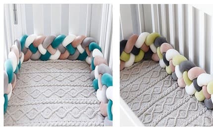 Recalled Braided crib bumpers (image 2 of 2)