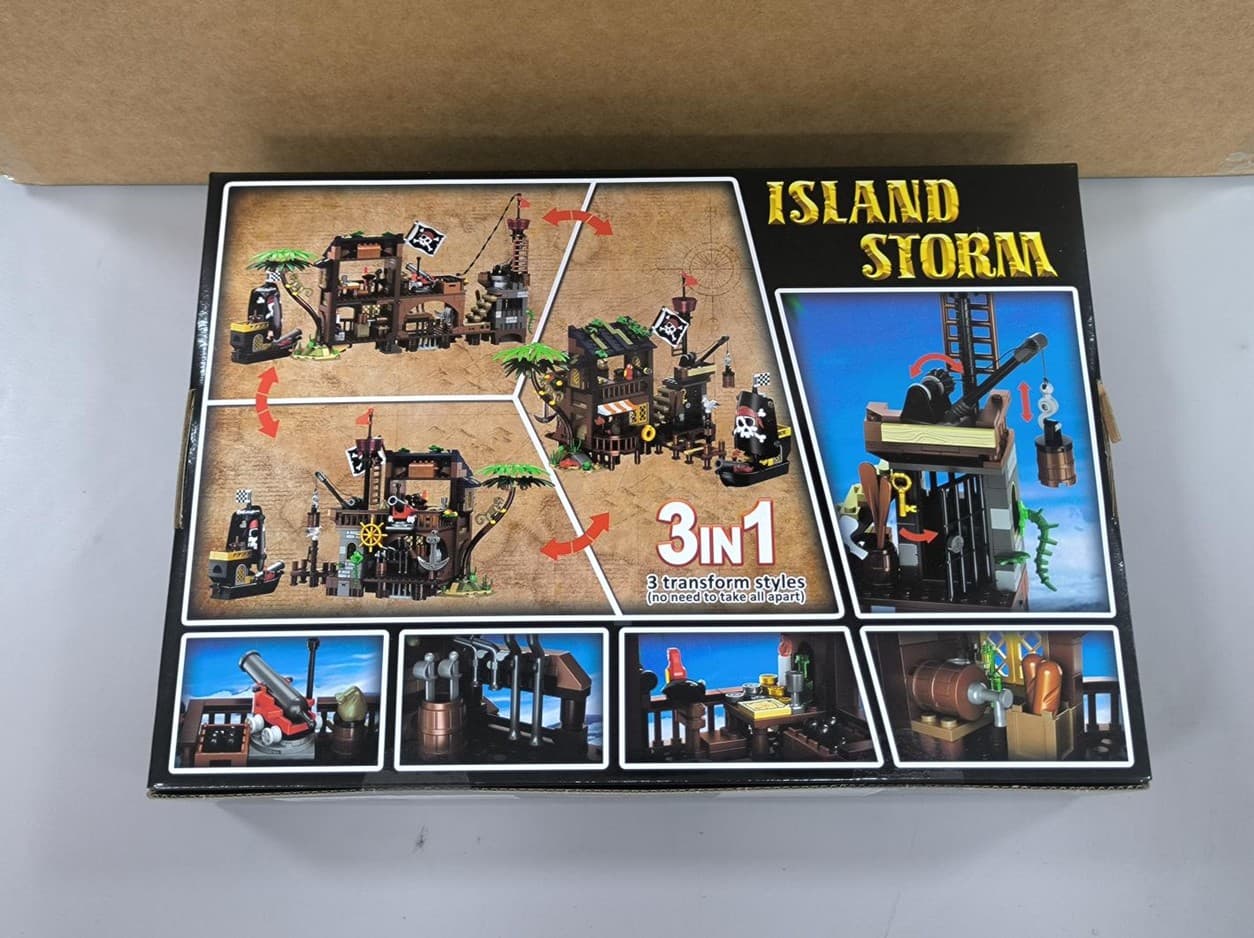 Recalled Cubimana Island Storm 3 In 1 Building Sets with LED Lights (image 2 of 5)