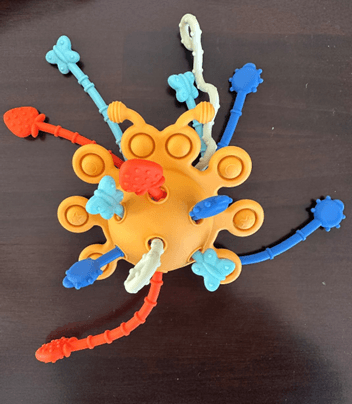 Recalled CuddleCubs Creations Pull String Teething Toy