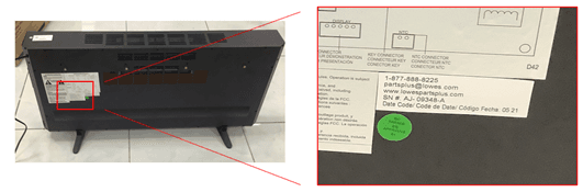 Recalled Style Selections 42-inch-wide Infrared Quartz Electric Fireplaces (image 3 of 3)