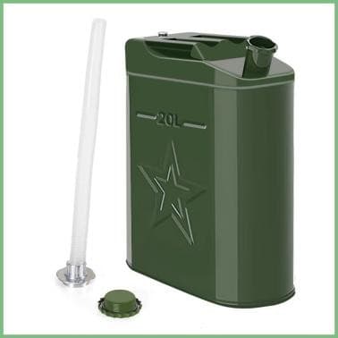 The recalled Deli Jerry fuel containers were sold in 5.3-gallon (20-liter), 6.6-gallon (25-liter) and 7.9-gallon (30-liter) capacities