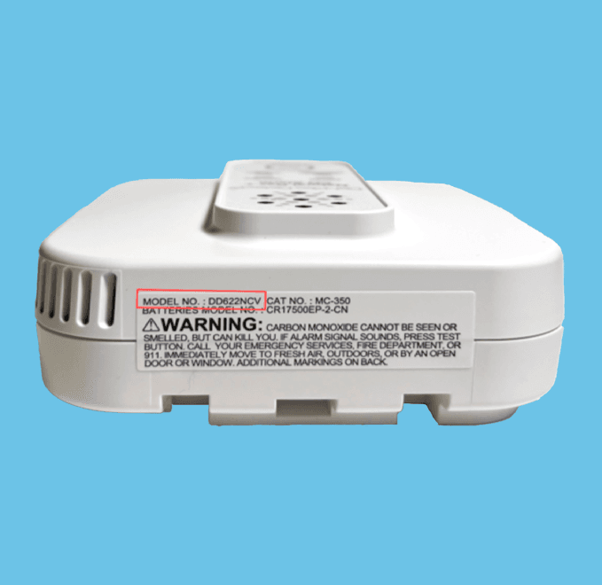 Recalled DeNova Detect Brand Combination Natural Gas and Carbon Monoxide Alarms (image 2 of 3)