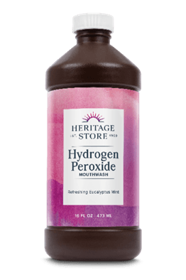 Recalled Heritage Store Hydrogen Peroxide Mouthwash (image 2 of 2)