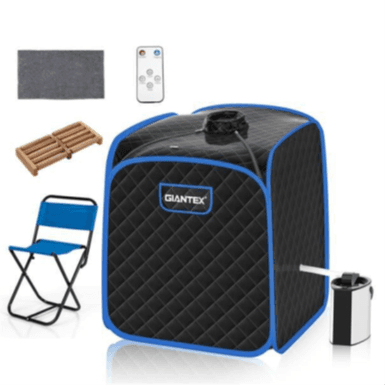 Recalled Portable Steam Sauna with accessories, Model Number: BA7635US-BK