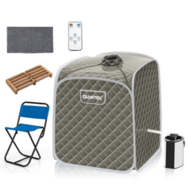 Recalled Portable Steam Sauna with accessories, Model Number: BA7635US-GR