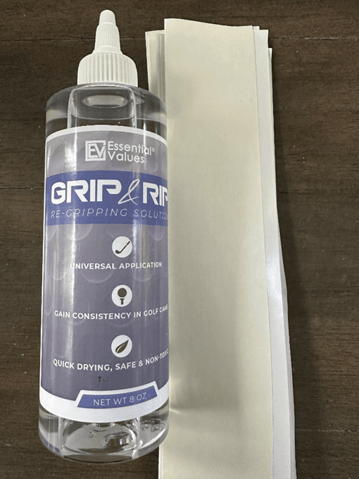 Recalled Essential Values Golf Grip Solvent and Golf Grip Kits (image 2 of 3)