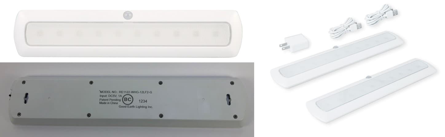 Recalled Good Earth Rechargeable Integrated Lights (image 2 of 13)
