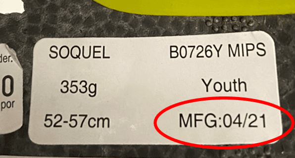 Recalled Bell Soquel Youth Helmets (image 2 of 2)