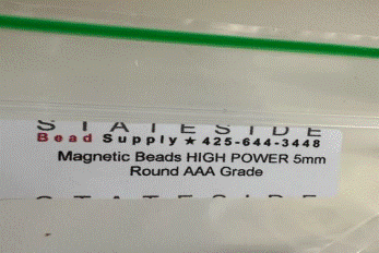 Recalled Magnetic Beads HIGH POWER 5mm (image 2 of 2)
