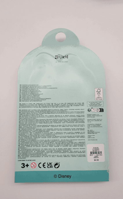 Recalled Primark DTR (image 2 of 3)