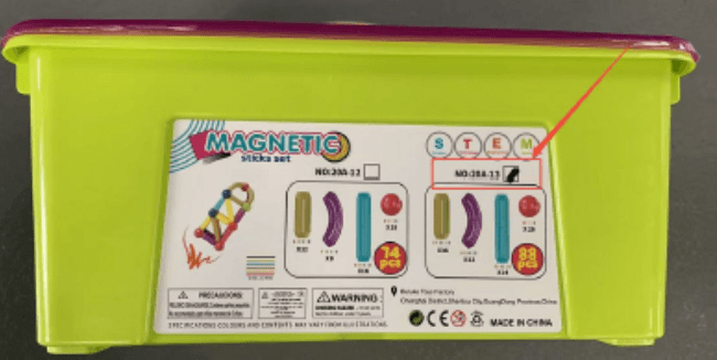 Recalled Huaker Magnetic Balls and Rods Sets (image 3 of 3)