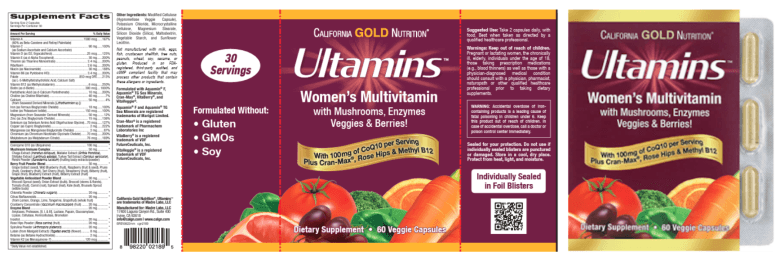 Recalled California Gold Nutrition Iron Supplements: Daily Prenatal Multi (image 4 of 6)
