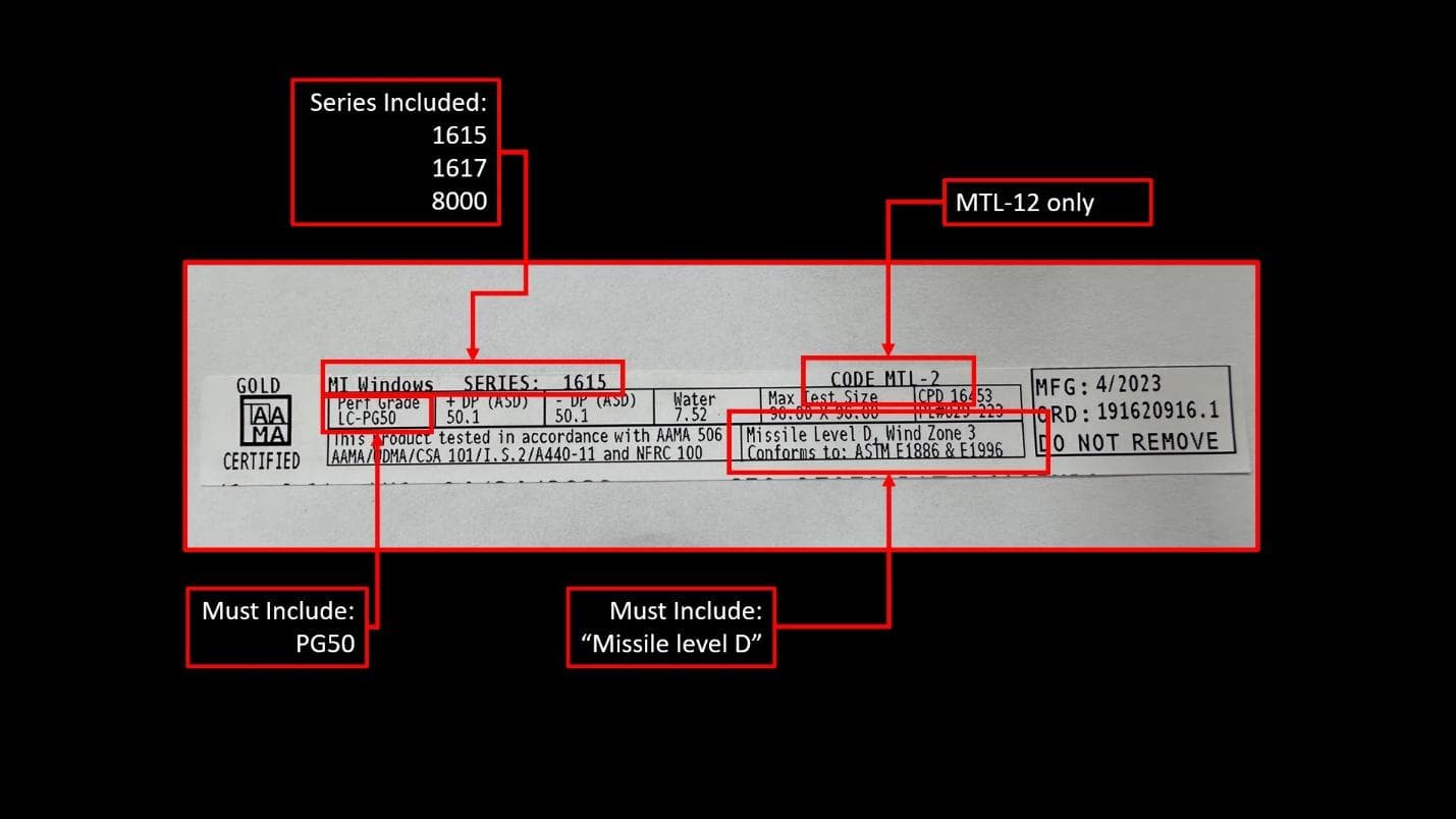 Recalled MI 1615 and 1617 Sliding Glass Doors (image 2 of 3)