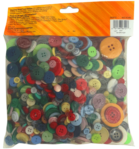 Recalled Creativity Street Assorted Craft Buttons (image 2 of 2)