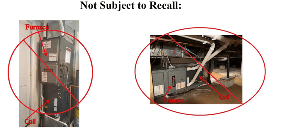 Recalled Evaporator coil drain pans (image 2 of 6)