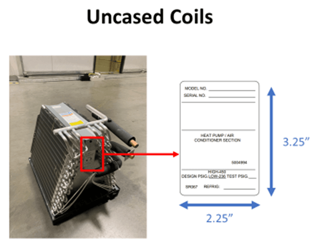 Recalled Evaporator coil drain pans (image 4 of 6)